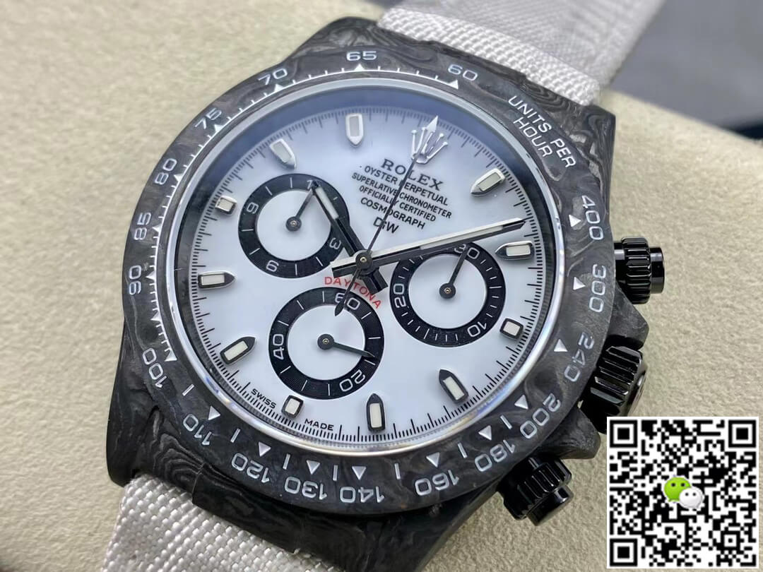 Rolex Daytona Cosmograph Diw Custom Version Noob Factory White Dial