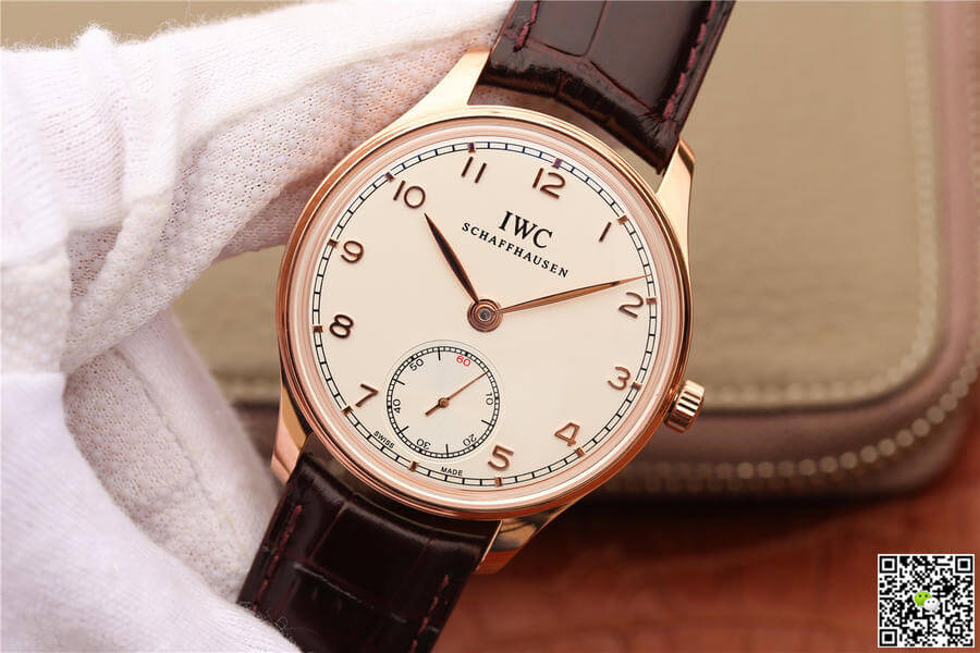 IWC Portuguese IW545409 ZF Factory Rose Gold White Dial