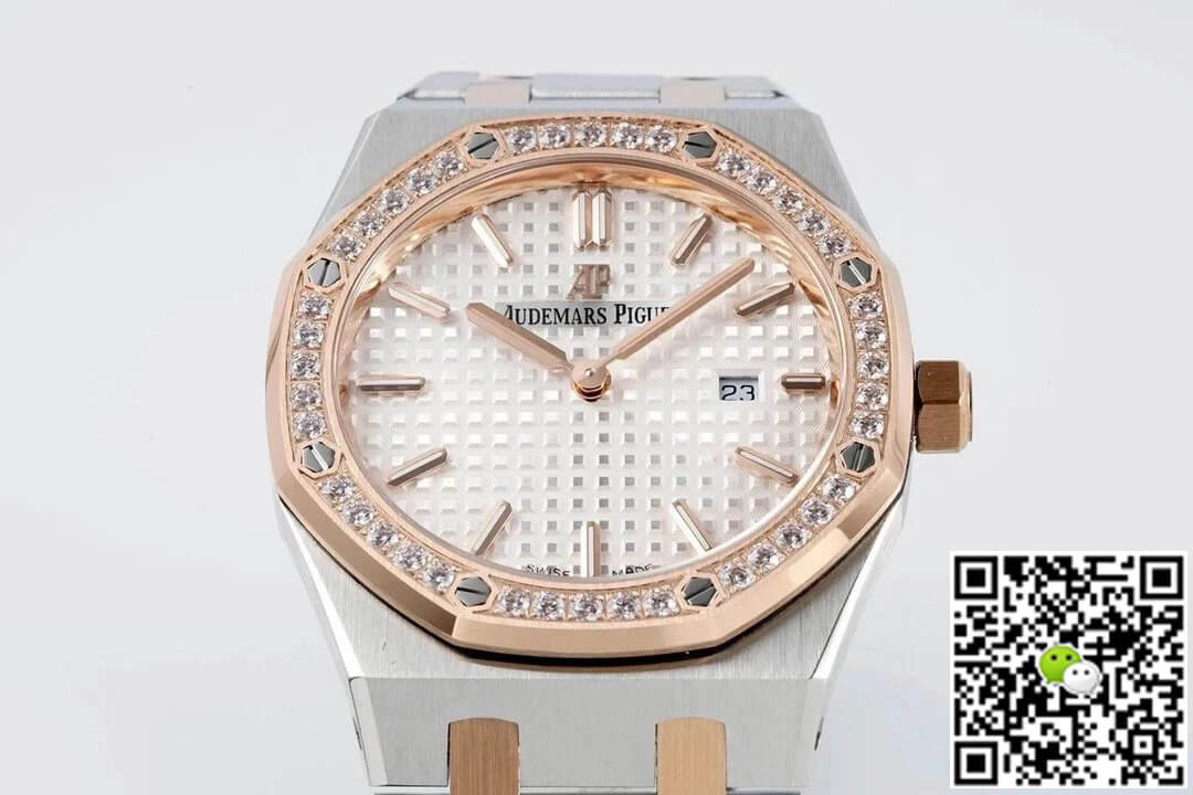 Audemars Piguet Royal Oak Quartz 33MM 67651SR.ZZ.1261SR.01 ZF Factory White Dial