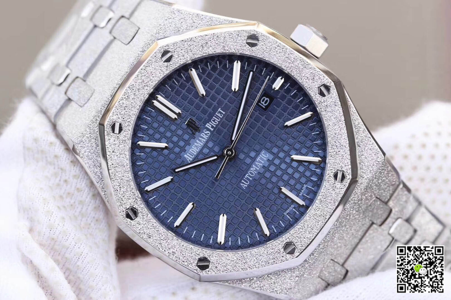 Audemars Piguet Royal Oak 15454BC.GG.1259BC.01 JH Factory Blue Dial