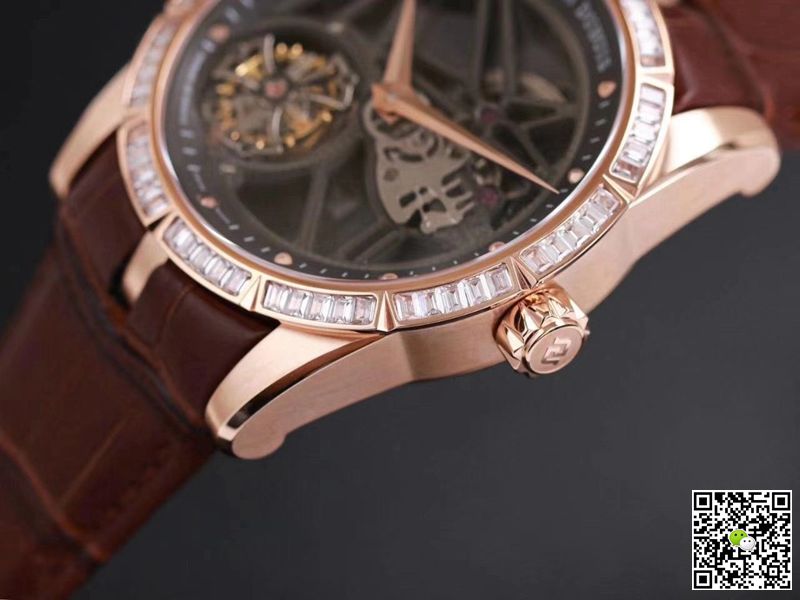 Roger Dubuis Excalibur RDDBEX0404 JB Factory V3 Rose Gold Tourbillon