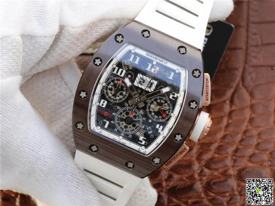 Richard Mille RM011 KV Factory Brown Ceramic Case