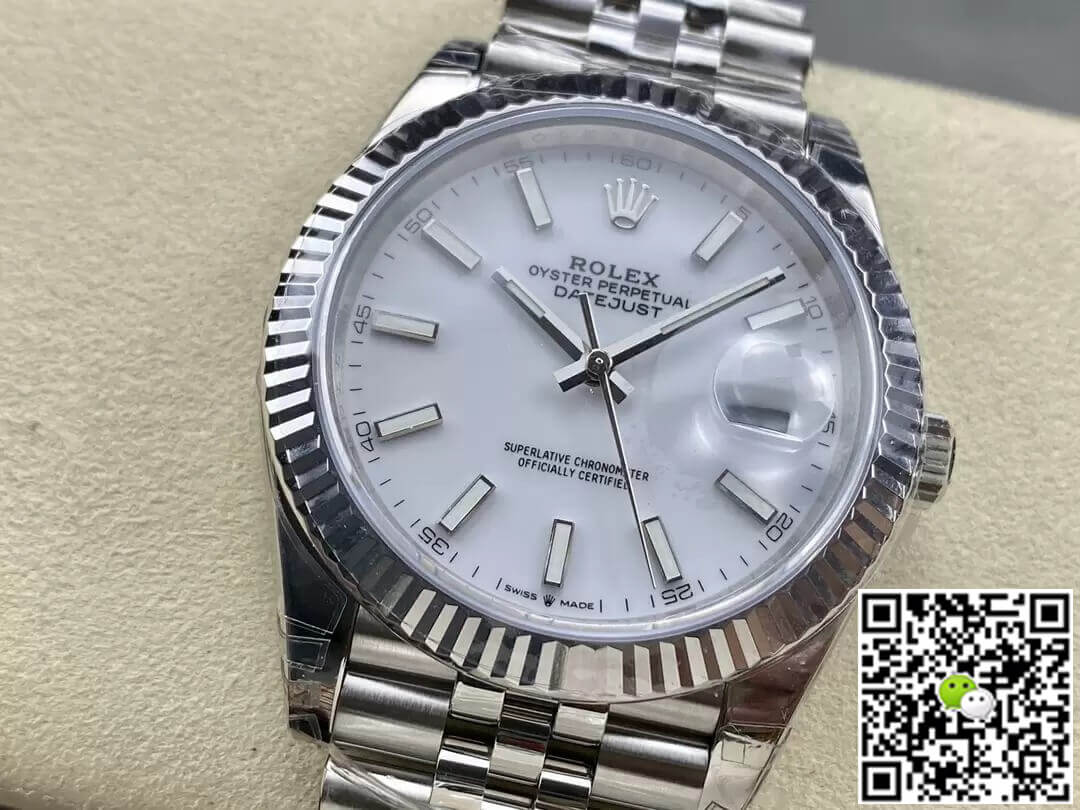 Rolex Datejust M126334-0010 VS Factory White Dial