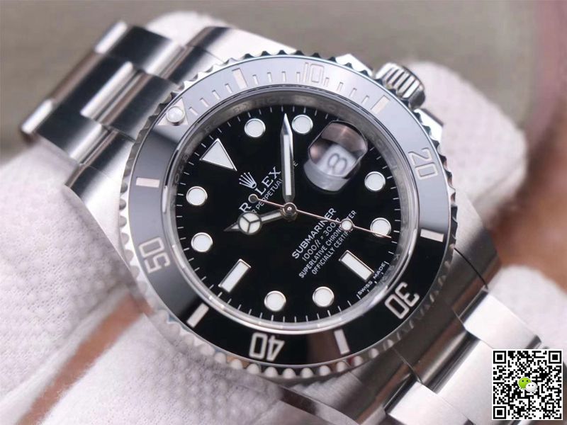 Rolex Submariner 116610LN-97200 Noob Factory V11 Black Dial