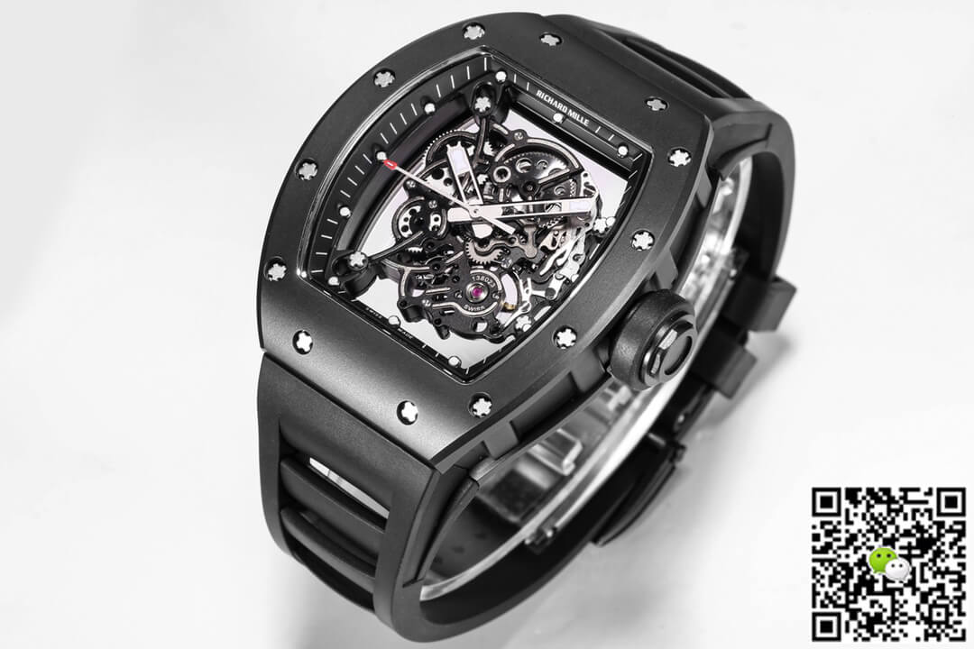Richard Mille RM-055 BBR Factory Black Ceramic Case