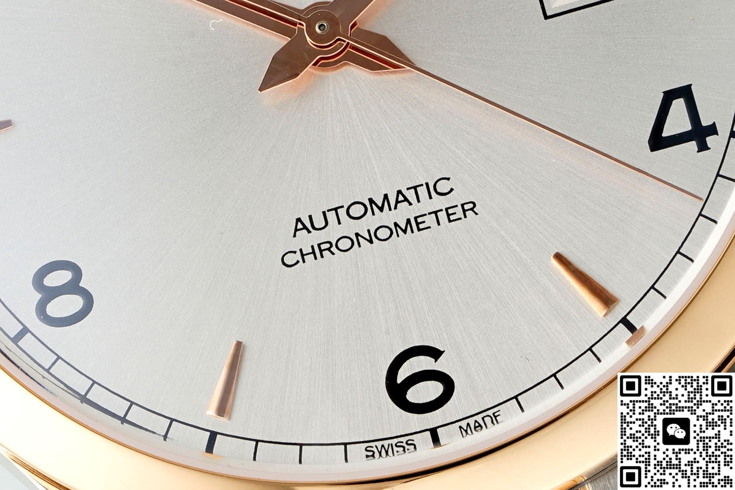 Longines Record Collection L2.821.5.76.7 AF Factory Rose Gold Bezel