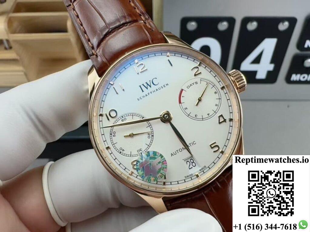 IWC PORTUGUESE IW500701 ZF FACTORY V5 WHITE DIAL