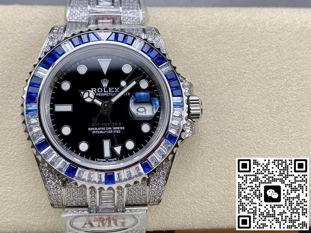 Rolex GMT-Master 116759 SAru-78210 AMG factory luminous hour markers