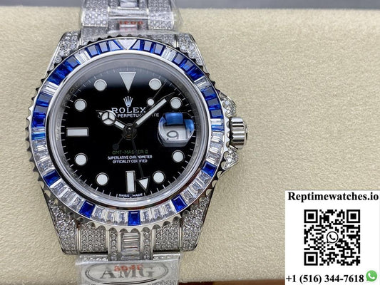 Rolex GMT-Master 116759 SAru-78210 AMG factory luminous hour markers