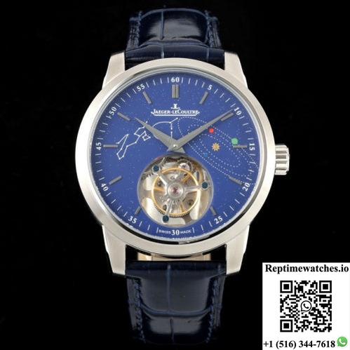Jaeger-Lecoultre Master 16634E1 Rms Factory Tourbillon Bar Hour Markers-Rep Time Watches