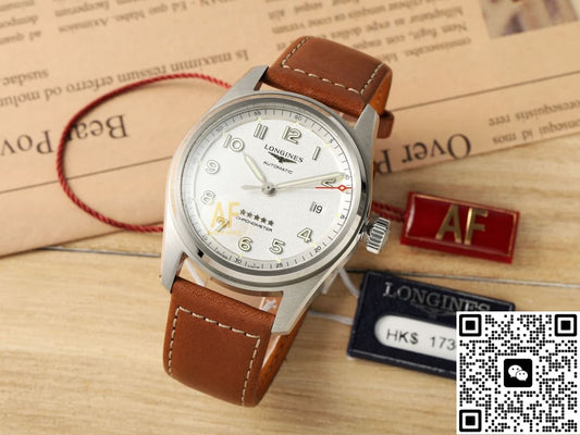 Longines Spirit L3.811.4.73.2 AF factory leather strap