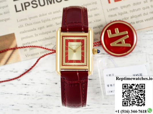 Cartier Tank WGTA0059 AF Factory Diamond Crown