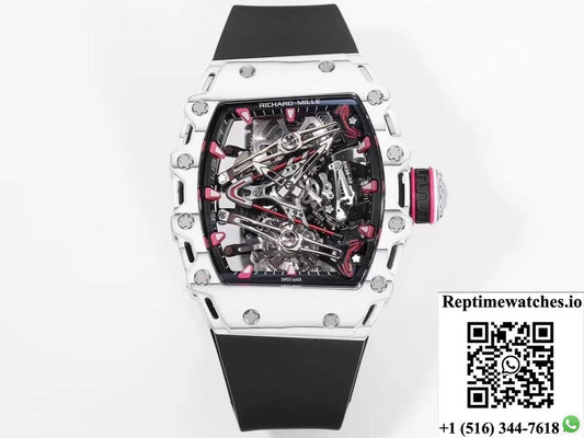 Richard Miller Men’s RM38-02 RM Factory Black Strap