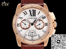 Cartier Calibre De W7100044 GAW Factory Date Display