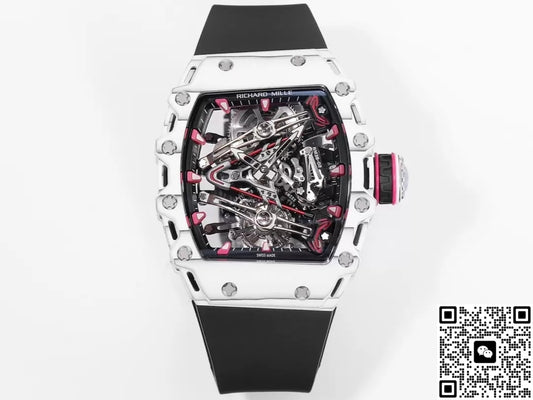 Richard Miller Men’s RM38-02 RM Factory Black Strap