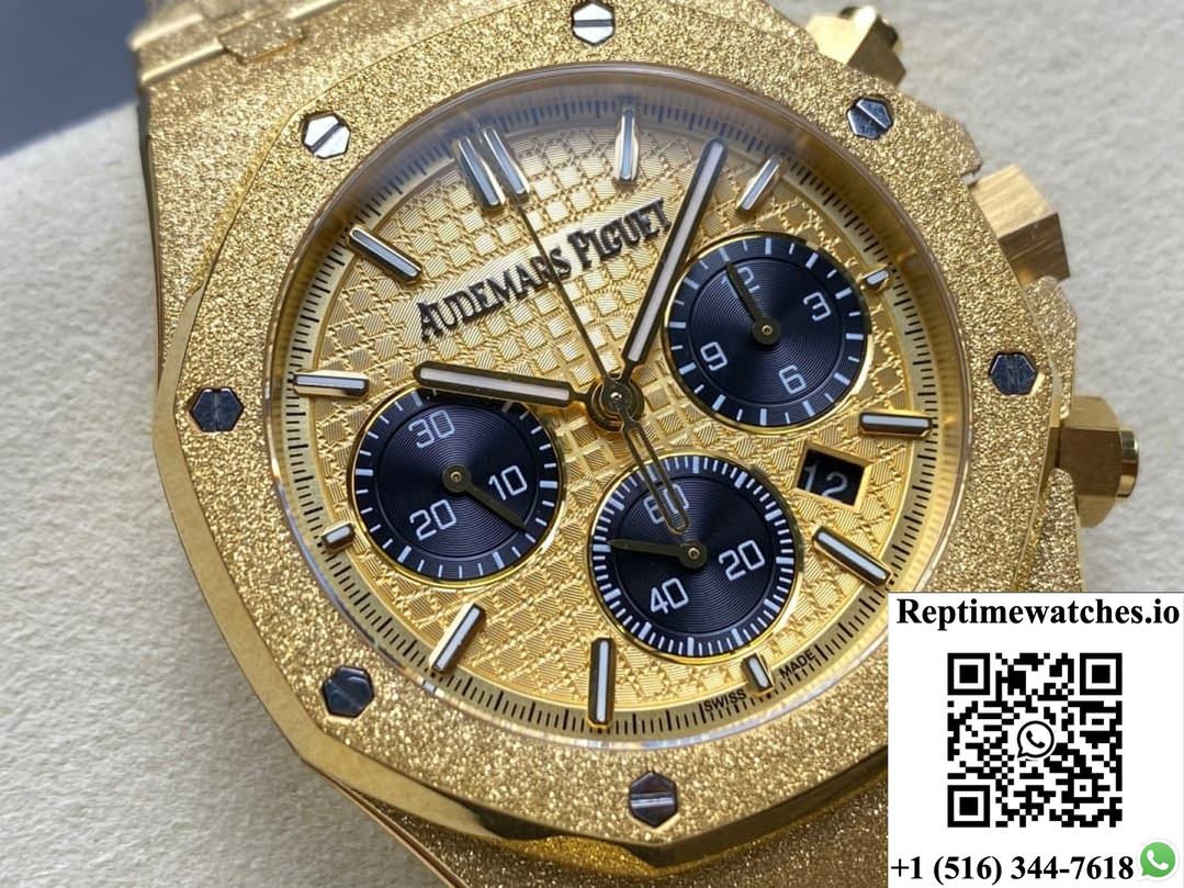 Audemars Piguet Royal Oak 26240BA.GG.1324BA.01 OM Factory Chronograph Function