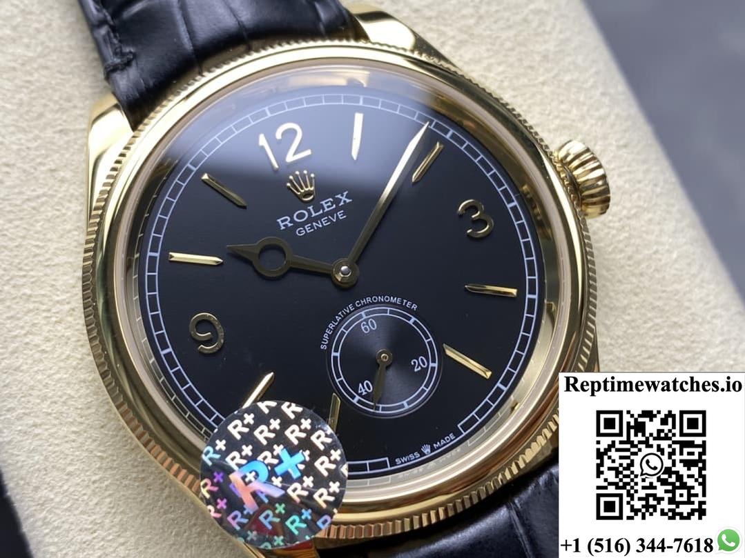 Rolex Perpetual 1908 m52508-0002 R+ factory black strap