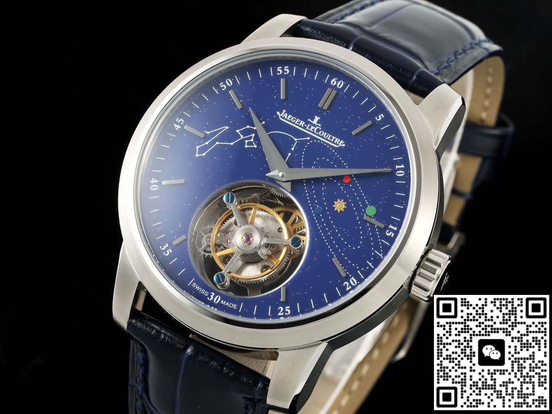Jaeger-LeCoultre Master 16634E1 RMS Factory Tourbillon Bar Hour Markers
