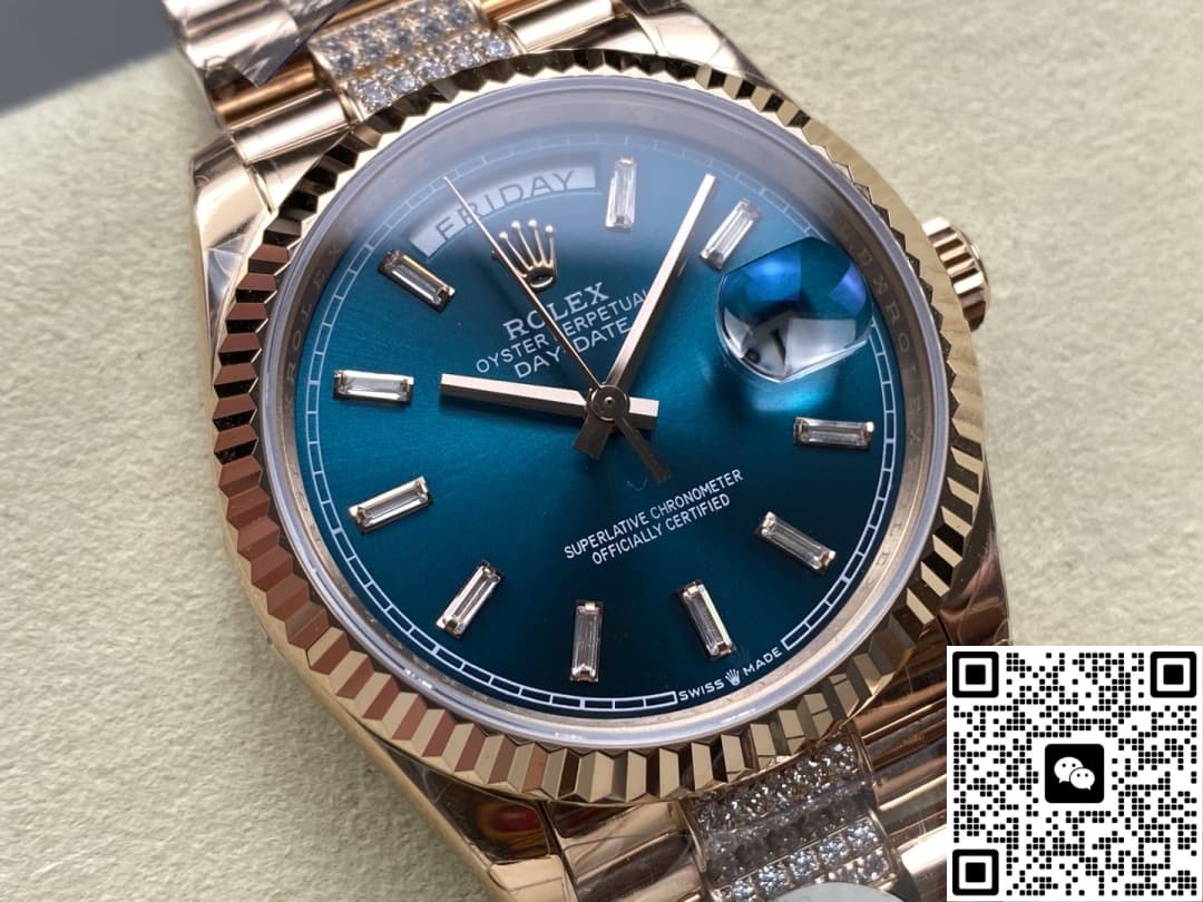 Rolex Day-Date M128235-0086 8+ Factory Week Display