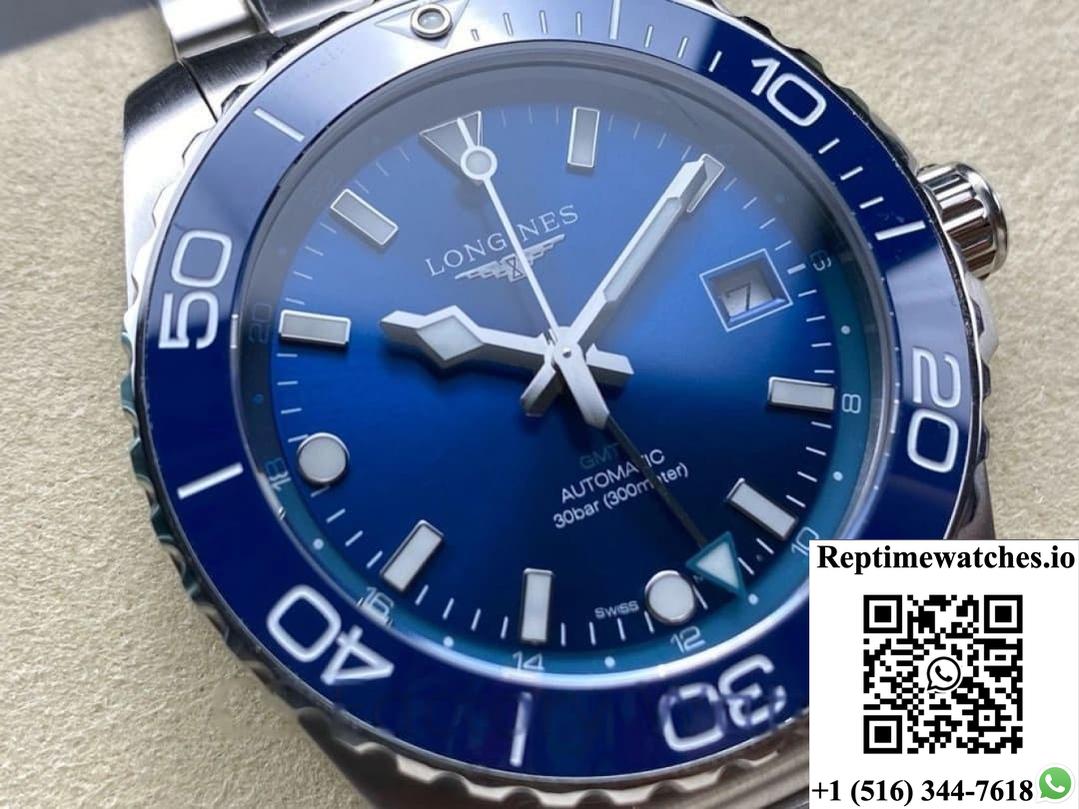 Longines Sports L3.790.4.96.6 Gr Factory Stainless Steel Case-Rep Time Watches
