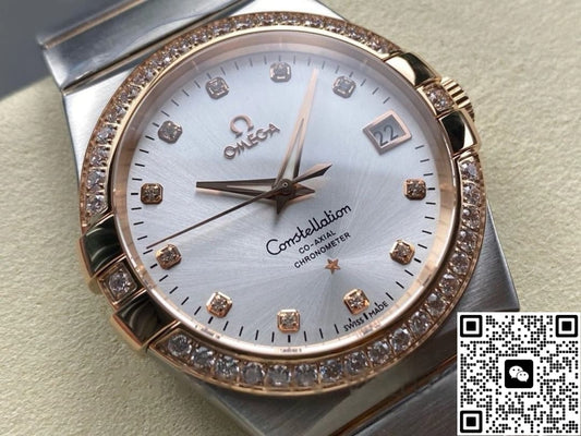 Omega Constellation 123.25.38.21.52.001 M+ Factory Silver-white Dial