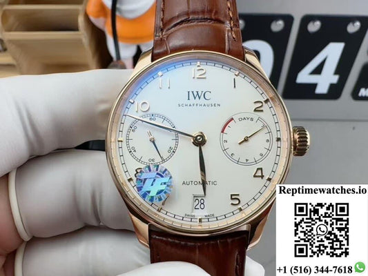 IWC Portuguese IW500701 ZF factory V5 white dial