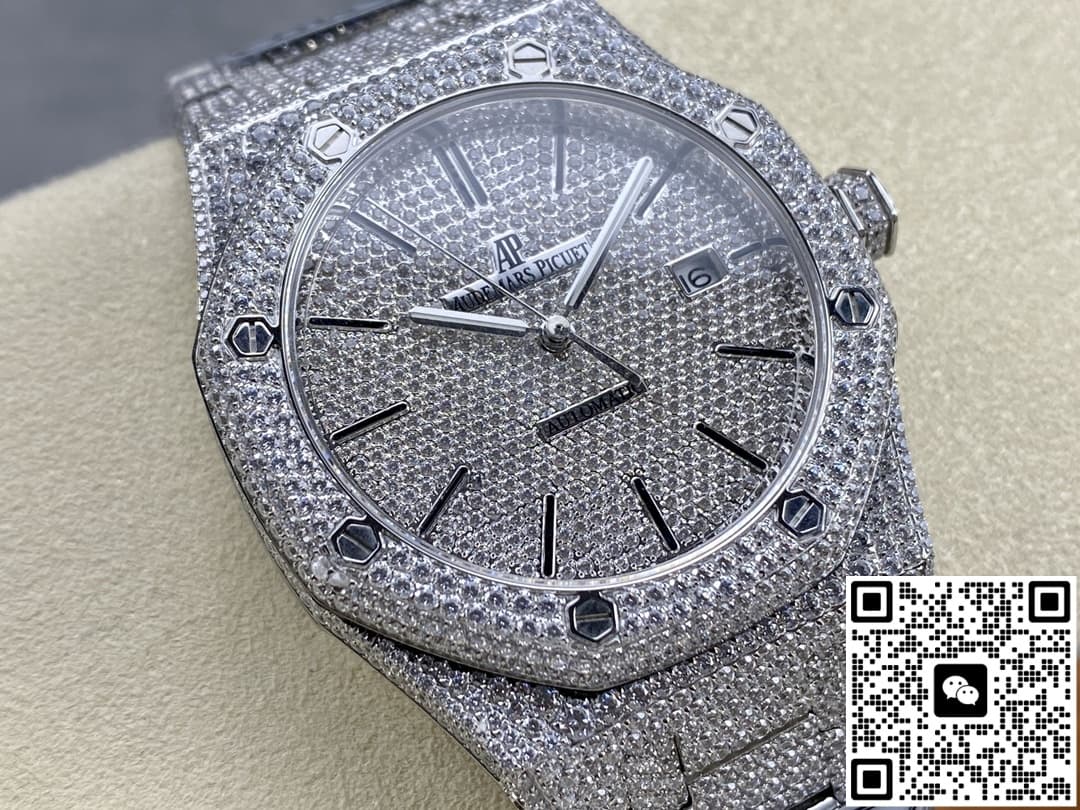 Audemars Piguet Royal Oak 15400ST.012 AMG Factory Stick Hour Markers