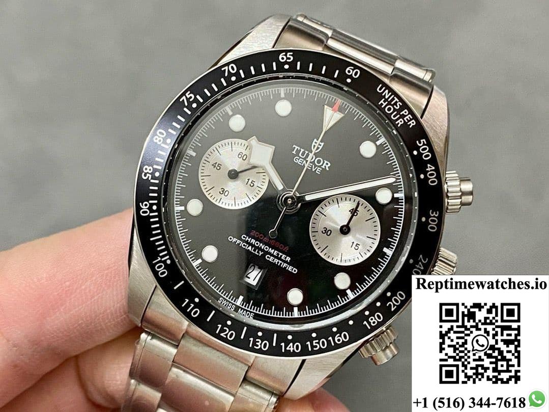 Tudor Black Bay M79360N-0001 M+ Factory Chronograph Function-Rep Time Watches