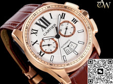 Cartier Calibre De W7100044 GAW Factory Date Display