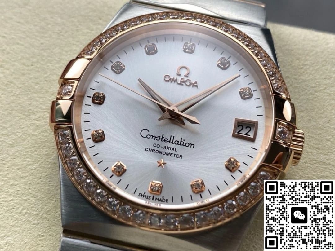 Omega Constellation 123.25.38.21.52.001 M+ Factory Silver-white Dial