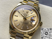 Rolex Day-Date M128238-0133 8+ Factory Diamond Hour Markers