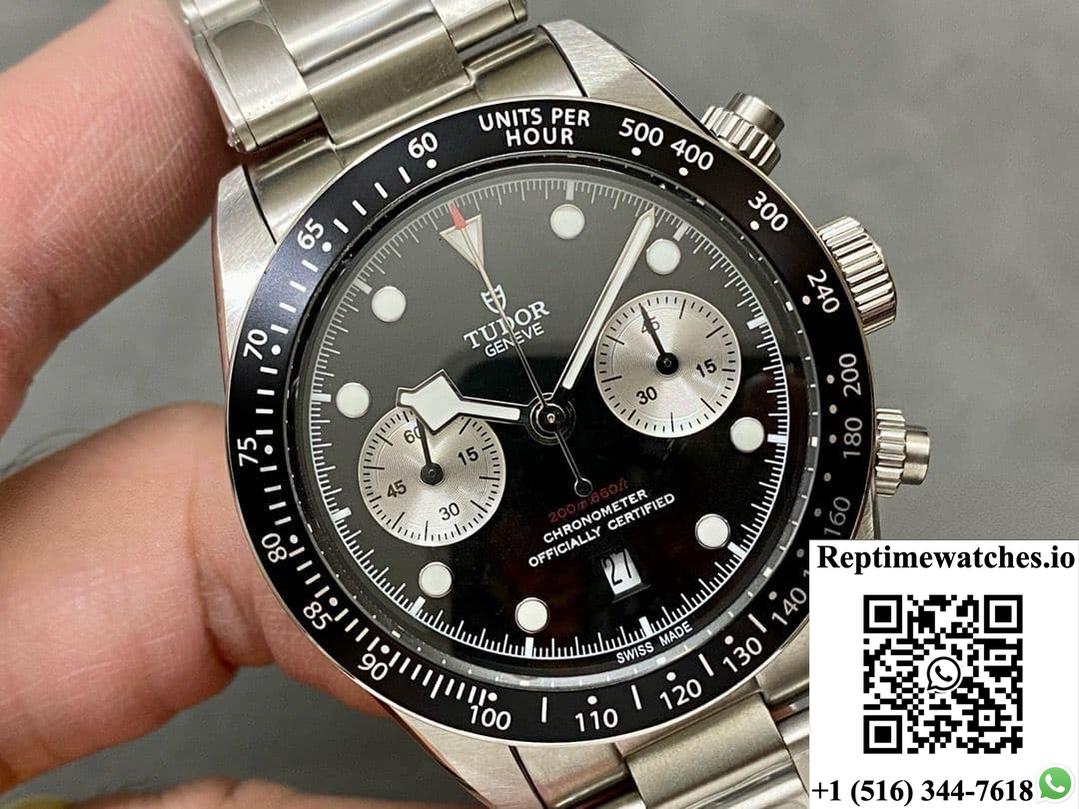 Tudor Black Bay M79360N-0001 M+ Factory Chronograph Function-Rep Time Watches