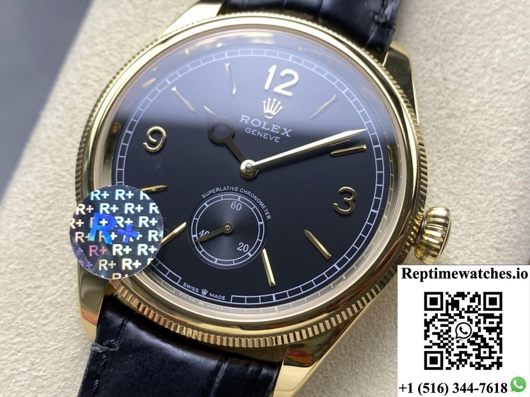 Rolex Perpetual 1908 m52508-0002 R+ factory black strap