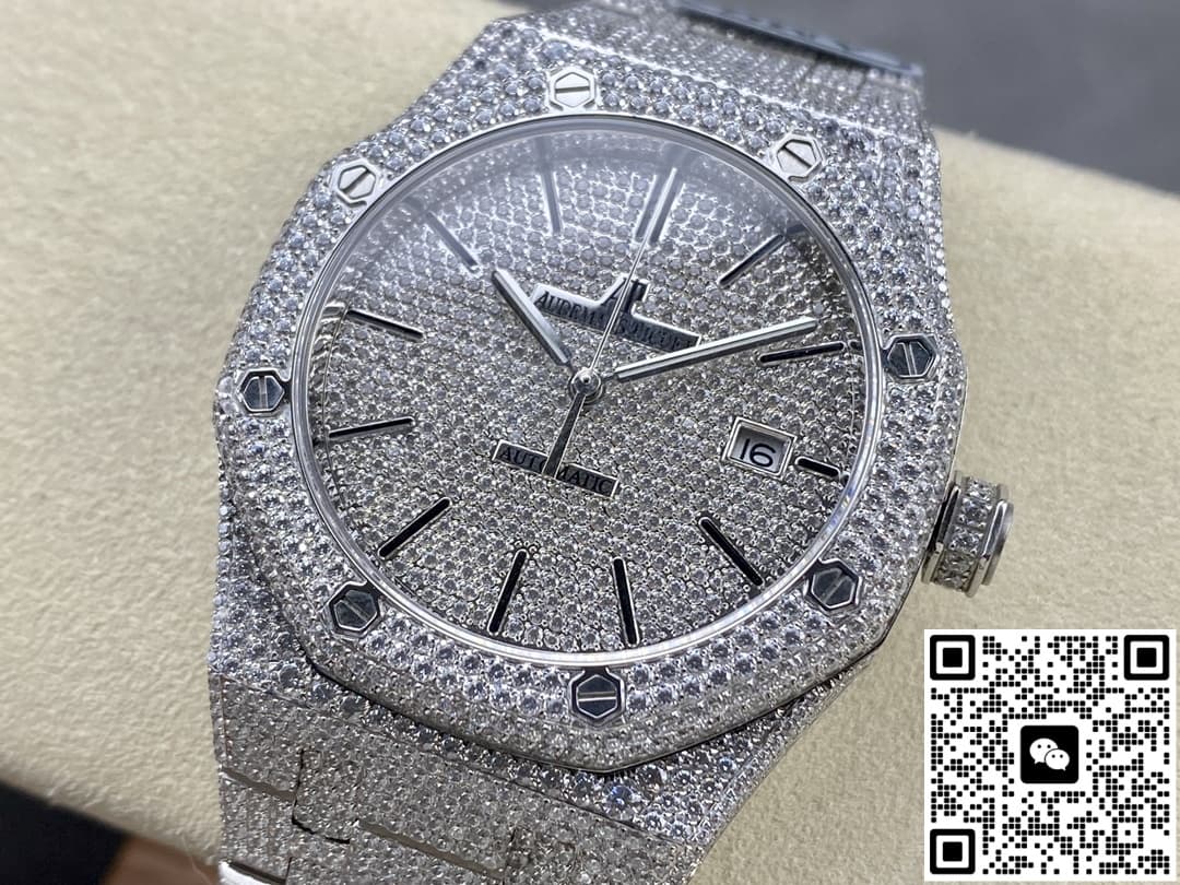 Audemars Piguet Royal Oak 15400ST.012 AMG Factory Stick Hour Markers