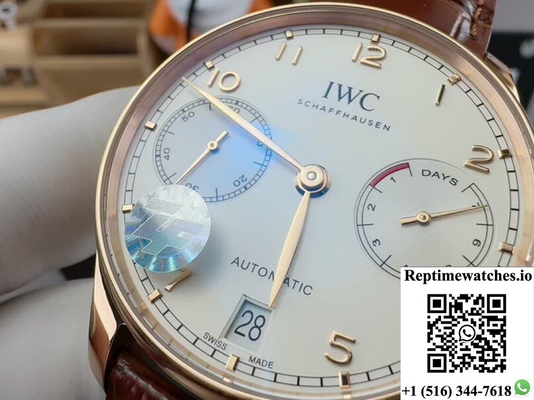 IWC Portuguese IW500701 ZF factory V5 white dial