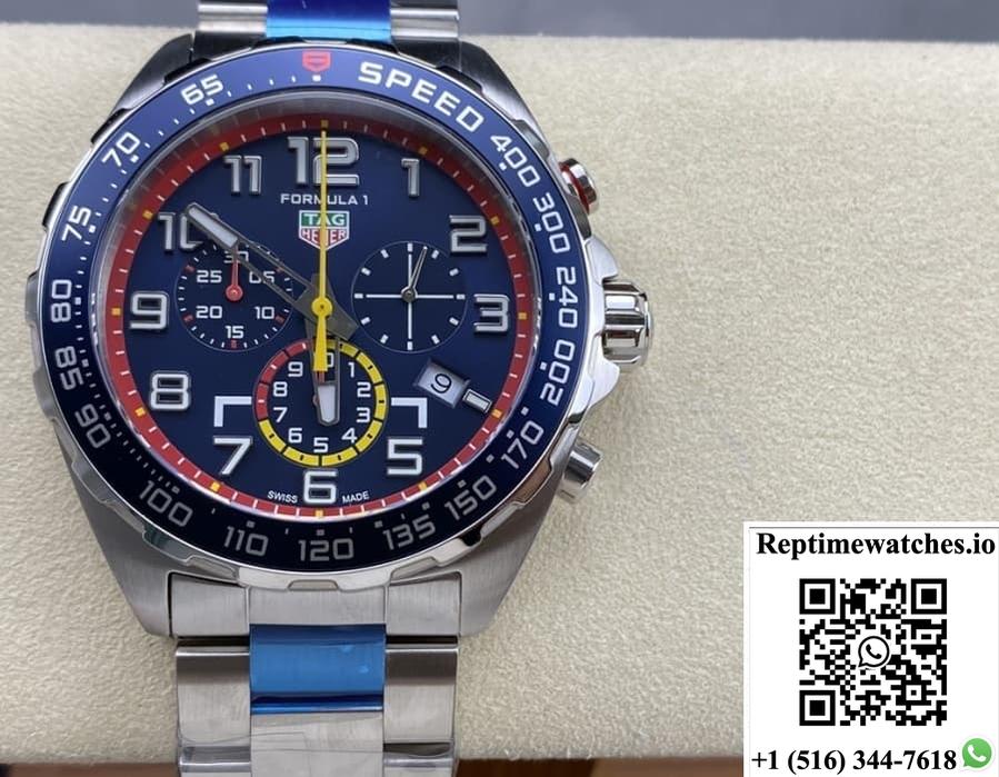 Tag Heuer F1 Caz101Al.Ba0842 Blue Dial-Rep Time Watches
