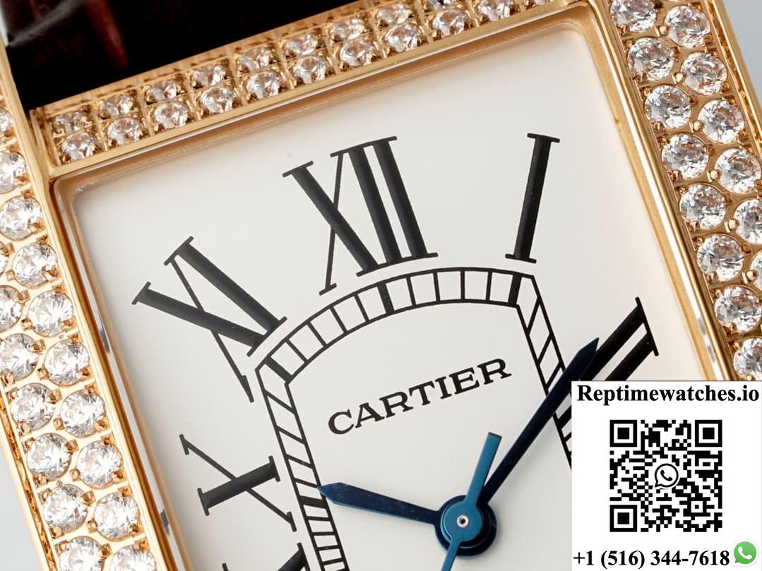 Cartier Tank WB704851 AF Factory Alligator Leather Strap