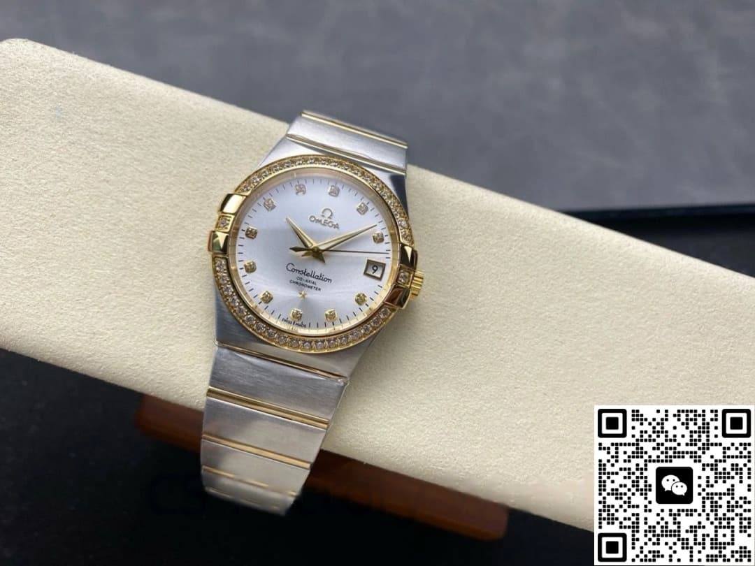 Omega Constellation 123.25.38.21.52.001 M+ Factory Silver-white Dial