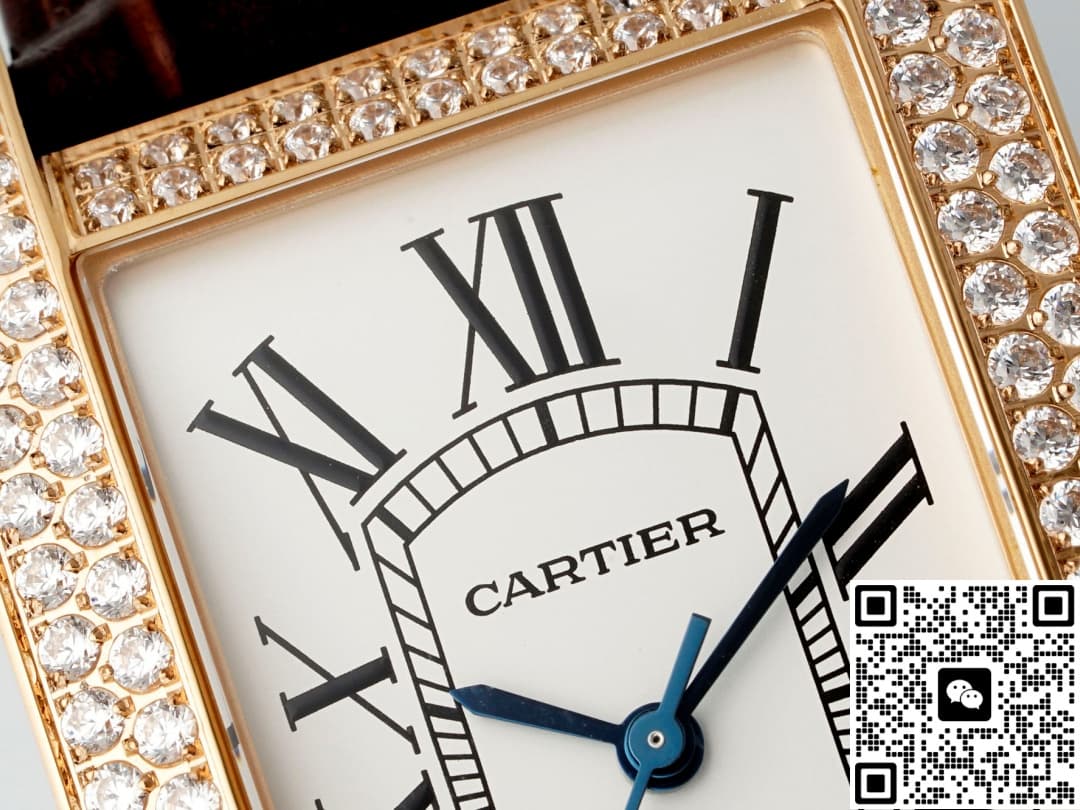 Cartier Tank WB704851 AF Factory Alligator Leather Strap