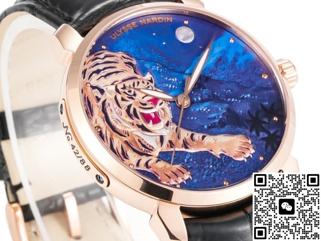 Ulysse Nardin Classico 111LE-9E-TIGER-1A FL Factory Tiger Pattern Dial