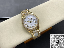 Rolex Day-Date M128348rbr-0043 8+ Factory Diamond Strap