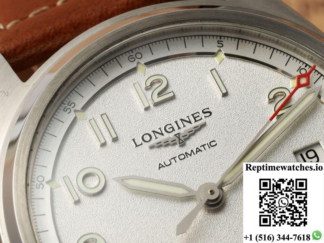 Longines Spirit L3.811.4.73.2 AF factory leather strap