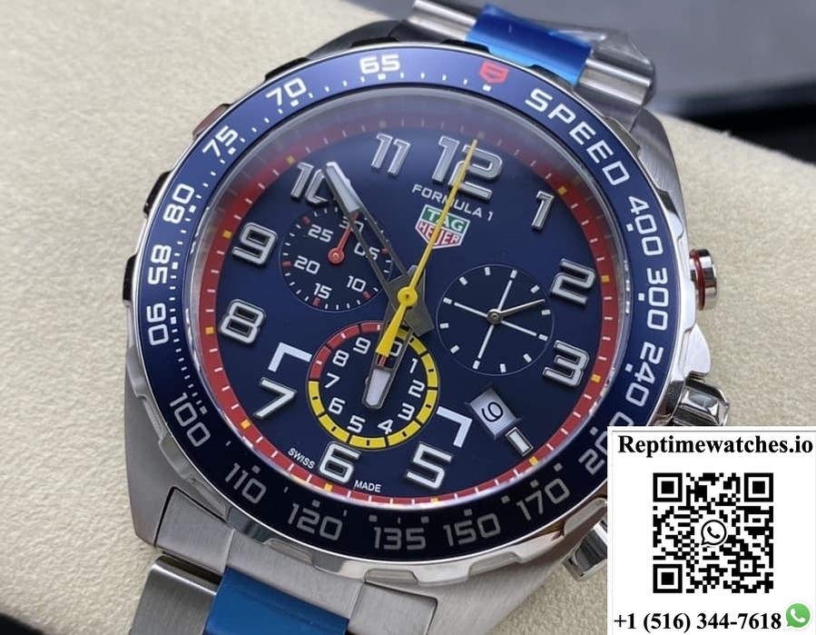 Tag Heuer F1 Caz101Al.Ba0842 Blue Dial-Rep Time Watches