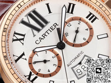 Cartier Calibre De W7100044 GAW Factory Date Display