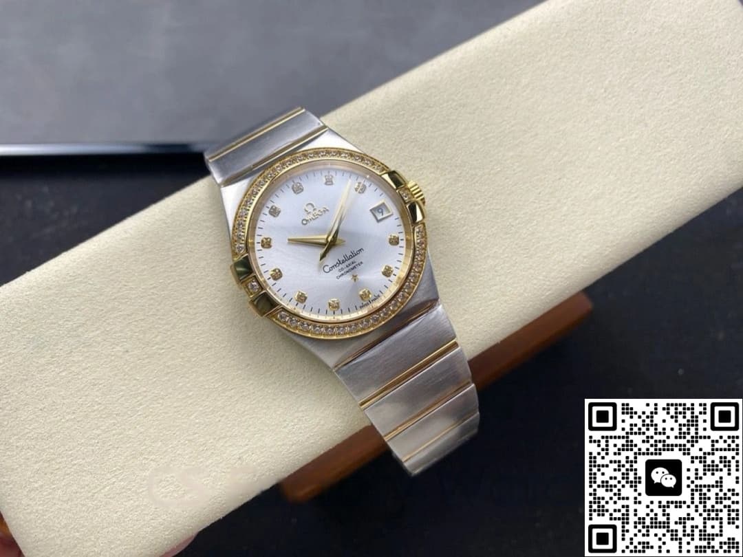 Omega Constellation 123.25.38.21.52.001 M+ Factory Silver-white Dial