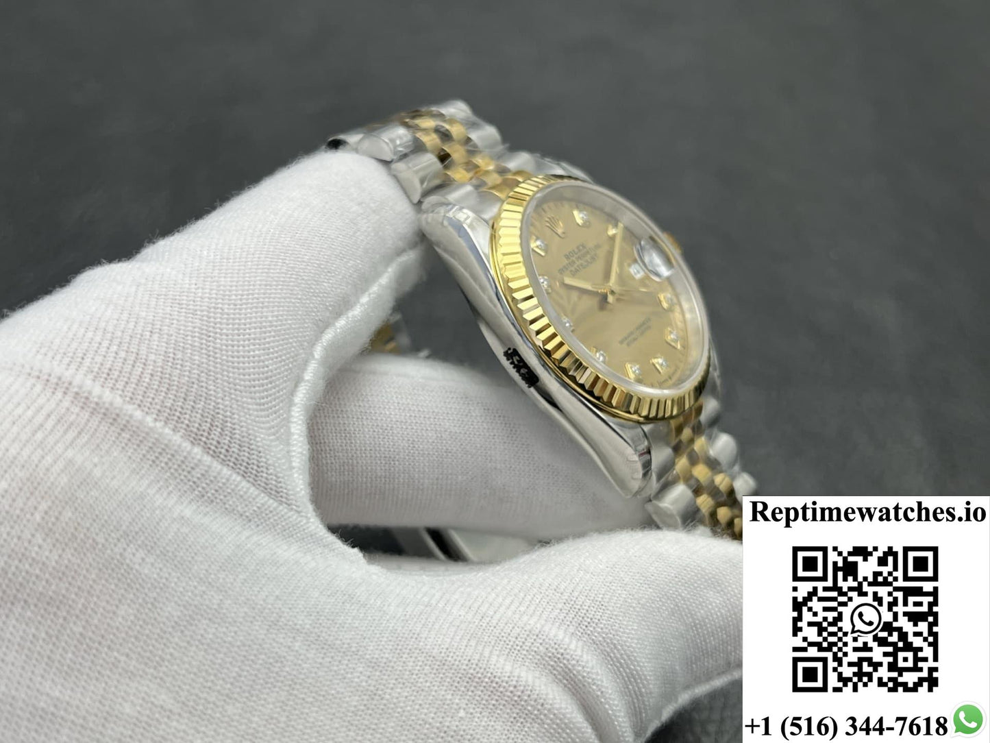 Rolex Datejust M126233-0043 VS Factory Date Display