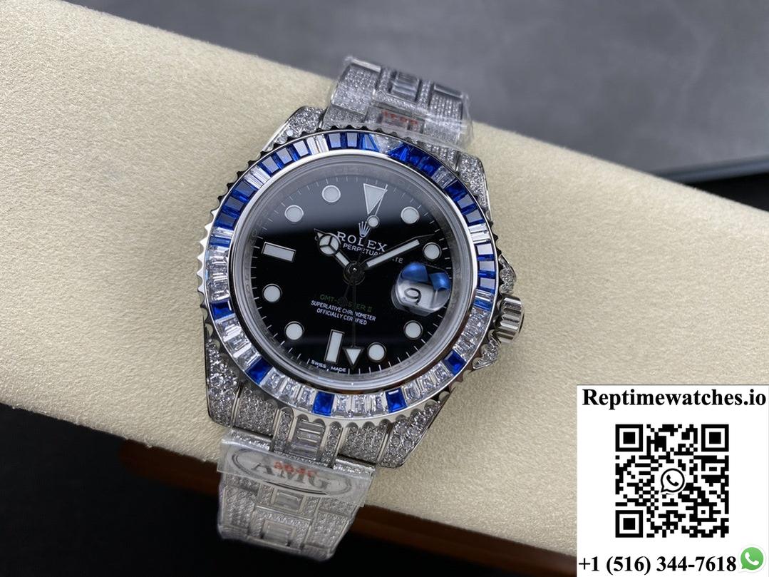 Rolex GMT-Master 116759 SAru-78210 AMG factory luminous hour markers