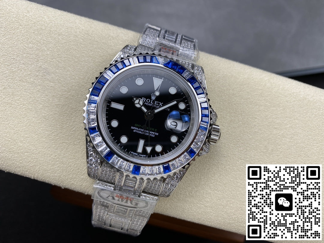 Rolex GMT-Master 116759 SAru-78210 AMG factory luminous hour markers