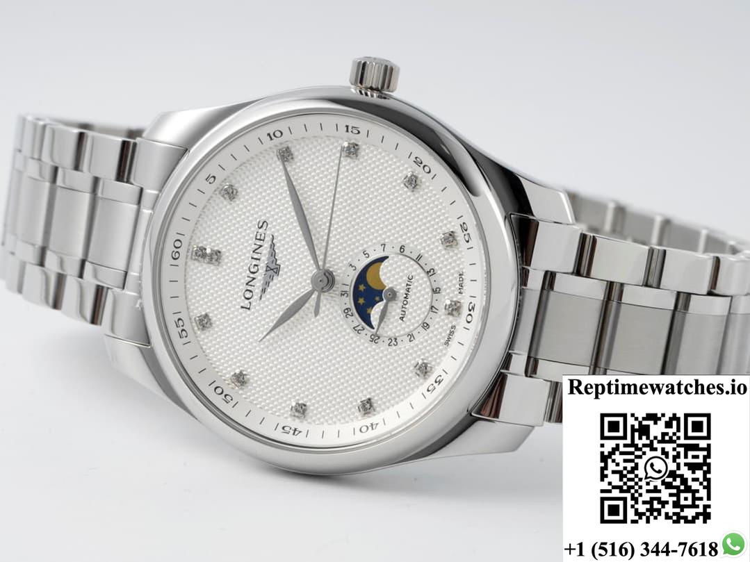 Longines Master Collection L2.919.4.77.6 Aps Factory Stainless Steel Bezel-Rep Time Watches