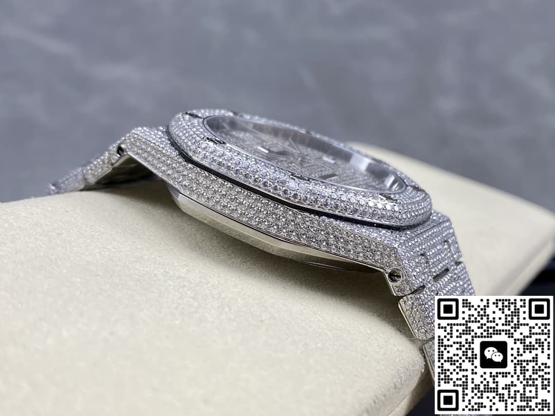Audemars Piguet Royal Oak 15400ST.012 AMG Factory Stick Hour Markers